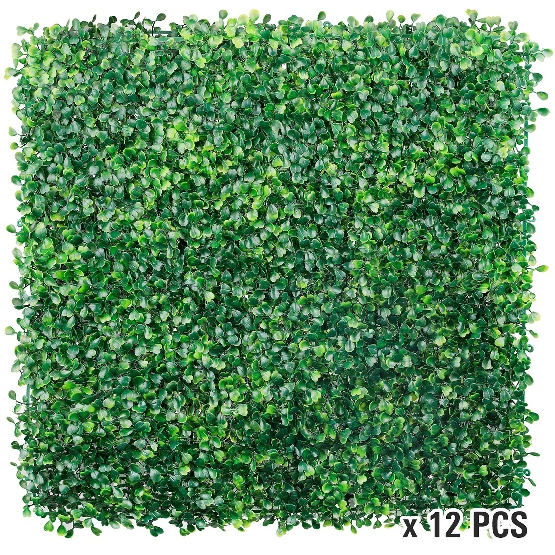 Artificial Grass Panels Plastic Outdoor Garden Privacy Fence Decorative Backyard Boxwood Grass Wall