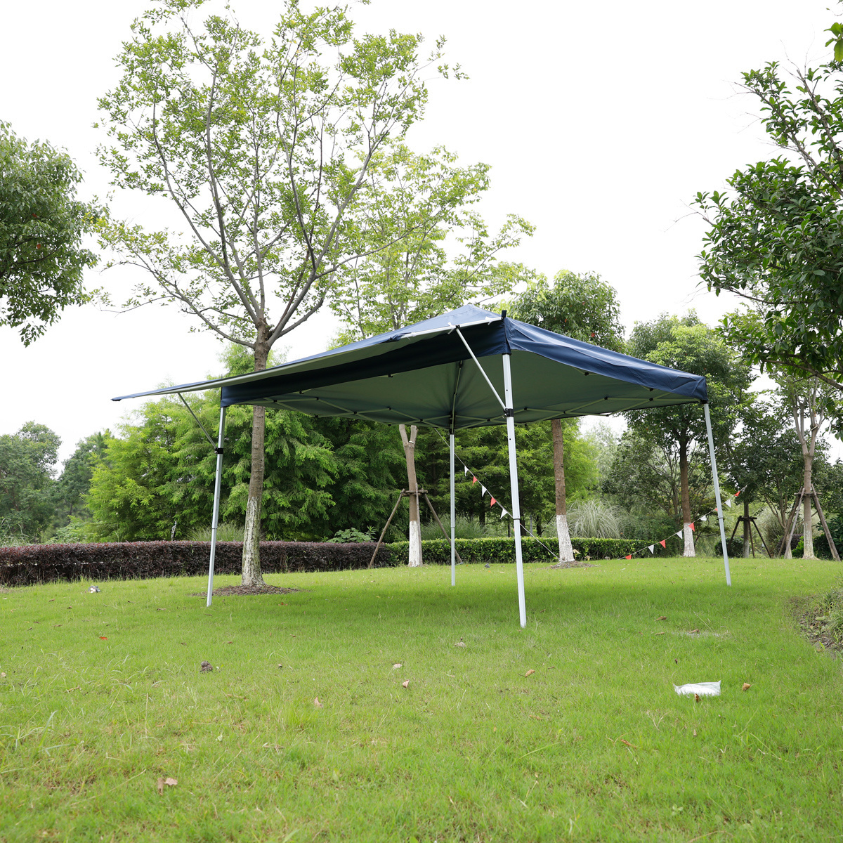 Heavy Duty Side Wall Sun Shade Pop Up 10x10 Gazebo Canopy