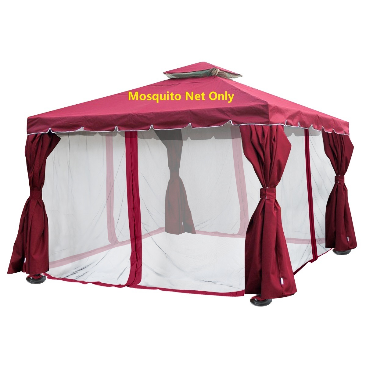 3 4 6 M Portable Tent Outdoor Fabric Curtains Gazebo Canopy Mosquito Net for Sale