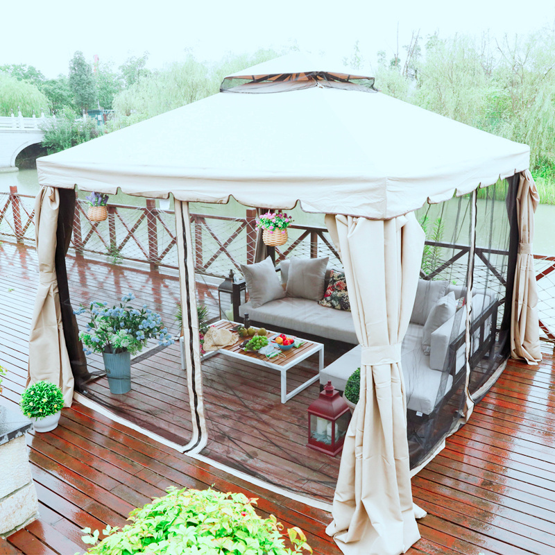 Outdoor Camping Hardtop Gazebo 3*3 Manufacturers garden aluminium Canopy Patio Gazebo Tent