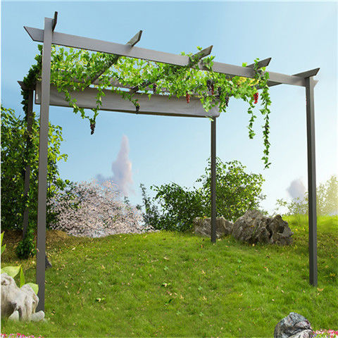 Garden Furniture Roof Grape Rock Canopy Patio Gazebo 3x3 Metal Frame Outdoor Pergola