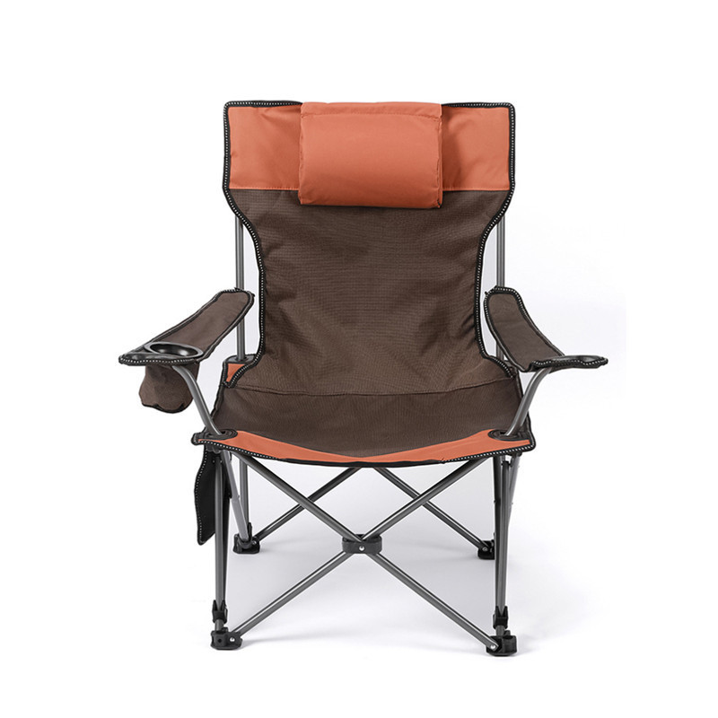 600D Polyester Outdoor Picnic Fishing Beach Chair Foldable Portable Comfy Folding Camping Chairs