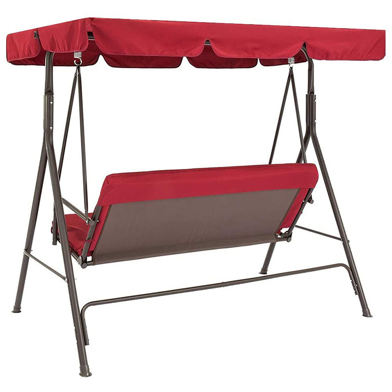 Canopy Cushion Durable 3 Seat  Furniture Outdoor Garden Bed Swing Chair for Sale