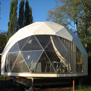 Geodesic Tents Camping Outdoor House Party Hotel Dome Luxury Plastic Big Transparent Dome Garden Tent