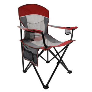 Lightweight Luxury Beach Foldable Heavy Duty Camping Chairs with Side Pocket