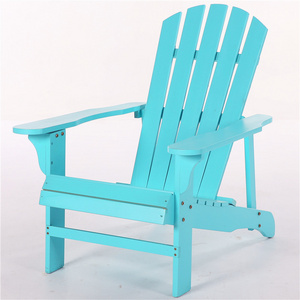 Resin Lounge  Modern Teak Outdoor  HDPE Plastic Wood Adirondack Chairs