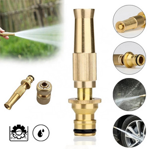 High Pressure Car Washing Washer Brass Metal Spray Tools Garden Watering Sprayer Nozzle Gun