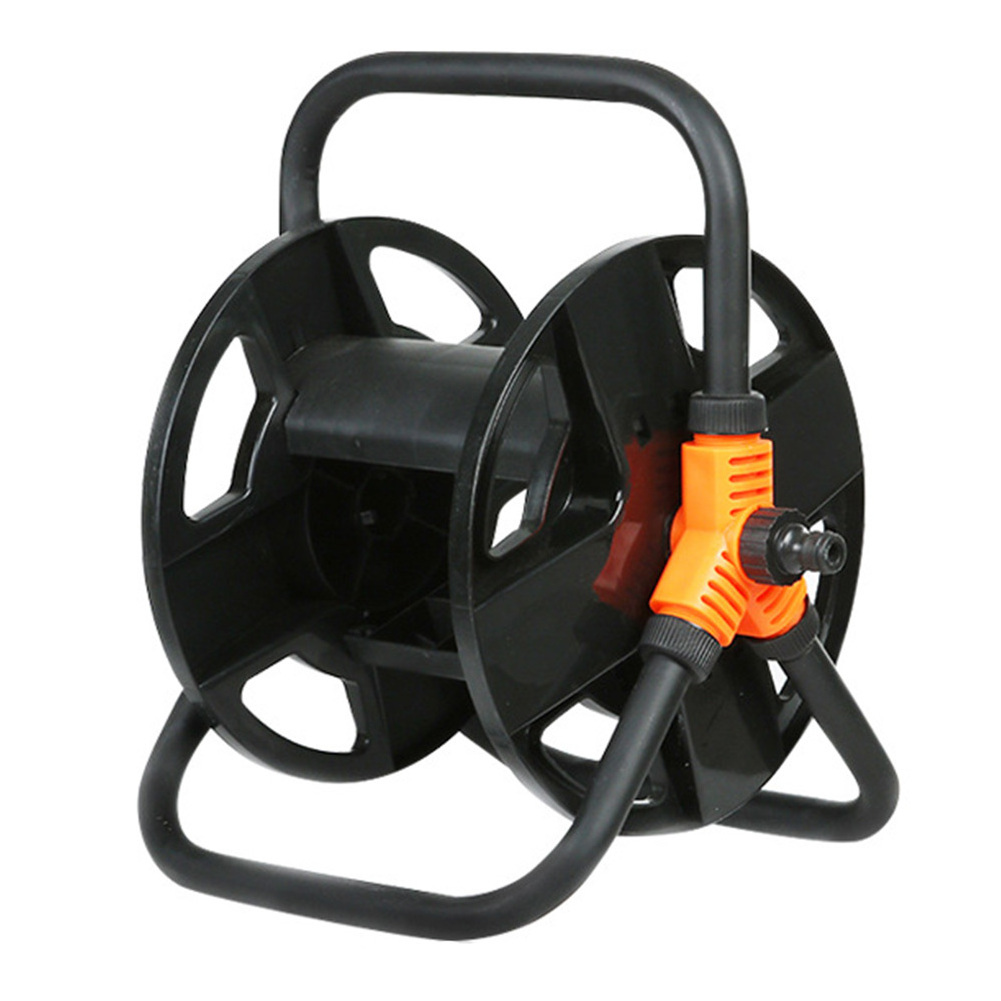 Heavy Duty Retractable High Pressure Stainless Steel Washing Garden Hose Reel for hose