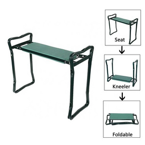 Multi-Functional Folding Garden Kneeler And Seat Stool Foldable Garden Kneeler Seat