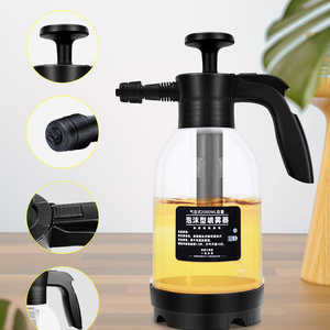 2L Car Wash Spray Hand Held Foam Pump Pressure Garden Snow Pump Foam Watering Sprayer