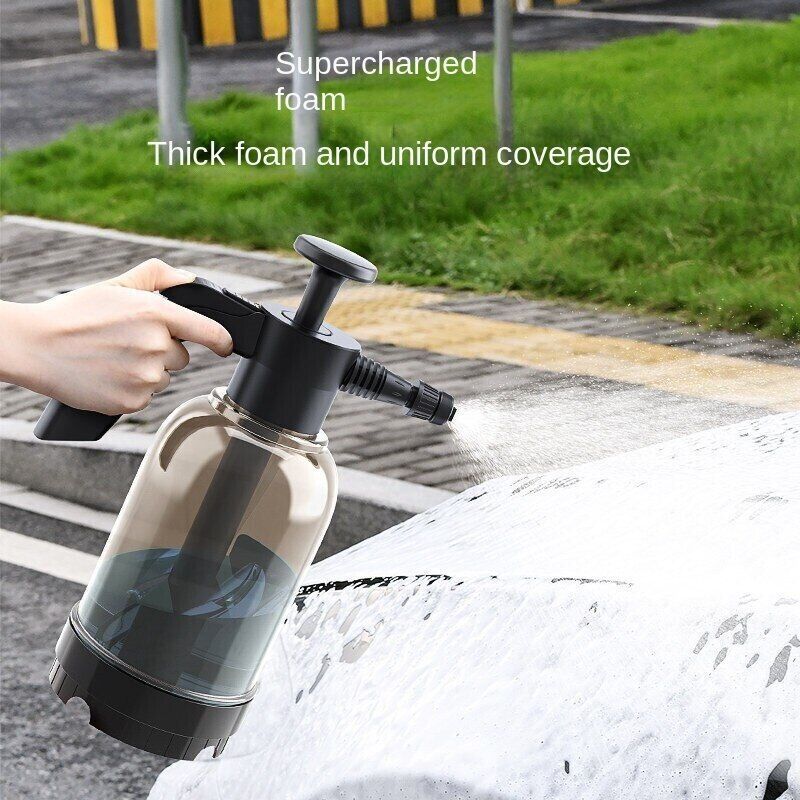 Portable Multi Functional 2L Hand Plastic Pressure Car Wash Pump Water Sprayer Foam Sprayer