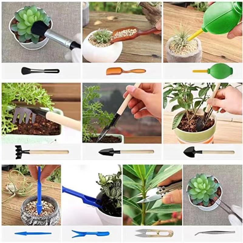 Women Weed Puller Scissors Indoor Small Gardening Hand Tools Set Kit for Home And Garden