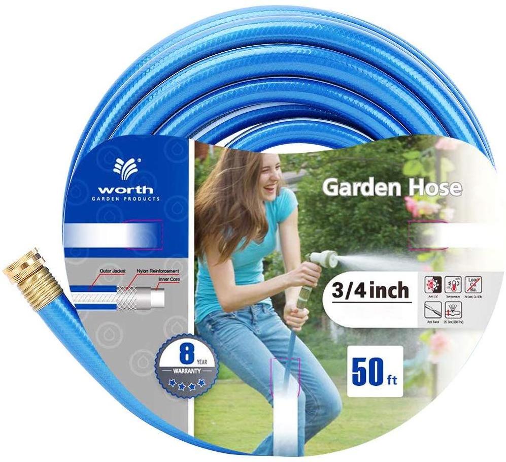 China factory 50m 3/4'' 4 layers PVC garden flexible high pressure water hose