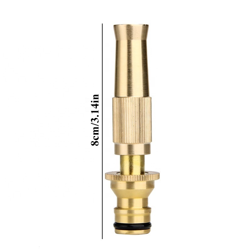 High Pressure Brass Car Washing Garden Watering Hose Nozzle Garden Sprayer Gun Nozzle For Water