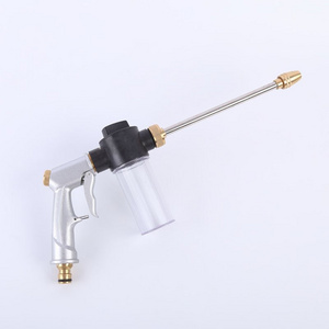 Home Car Wash Cleaning Hose High Pressure Foam Water Sprayer Nozzle Gun