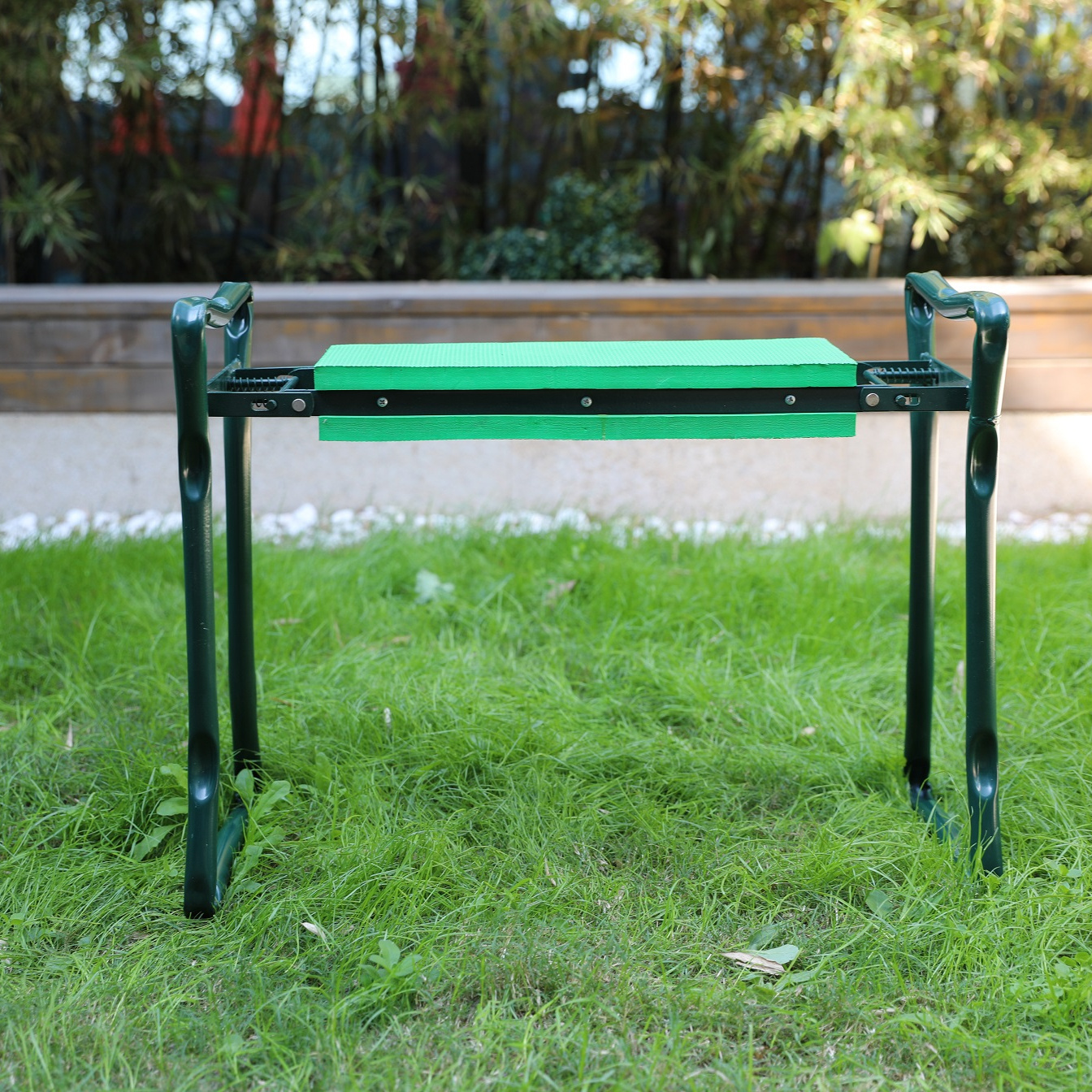 Multi-Functional Folding Garden Kneeler And Seat Stool Foldable Garden Kneeler Seat