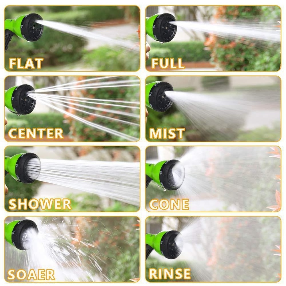 100 Ft 50ft 25ft Flexible Magic Telescopic Car Pressure Washing Expandable Water Garden Hose Pipe