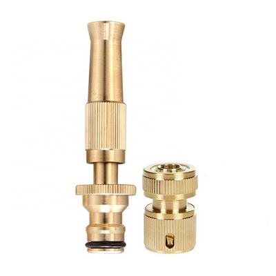 High Pressure Brass Car Washing Garden Watering Hose Nozzle Garden Sprayer Gun Nozzle For Water