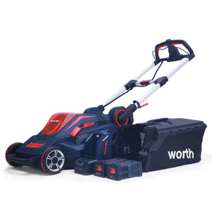 High Quality 84V Garden Power Tool Battery Powered Cordless Electric Lawn Mower