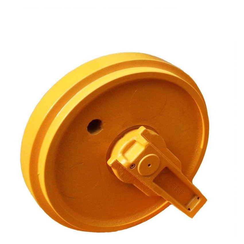 Excavator Bulldozer Pc200 D6r Excav Dozer Front Rubber Track Roller Chain Sprocket Idler Assy Wheel For Excavator