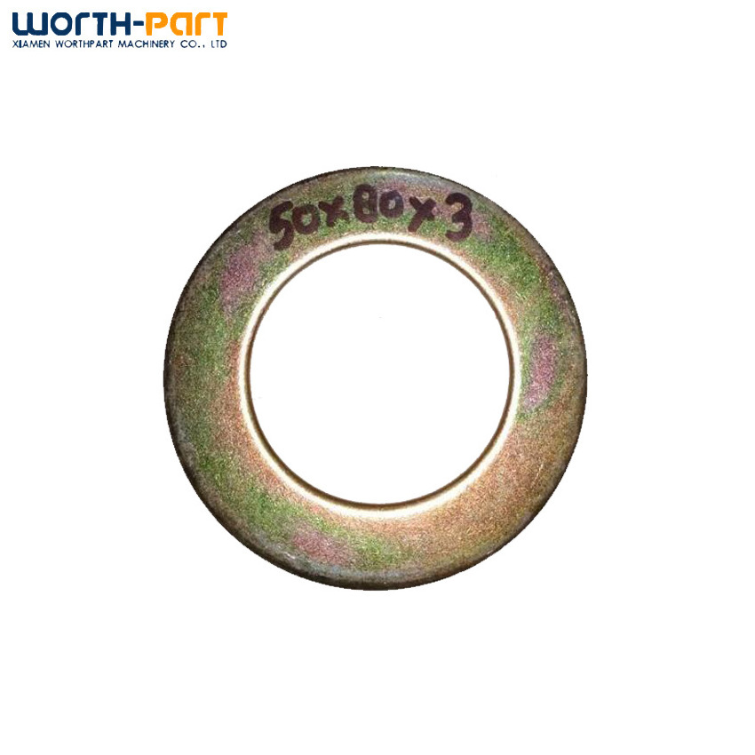 Chassis parts washer/shim of bucket pin for excavator