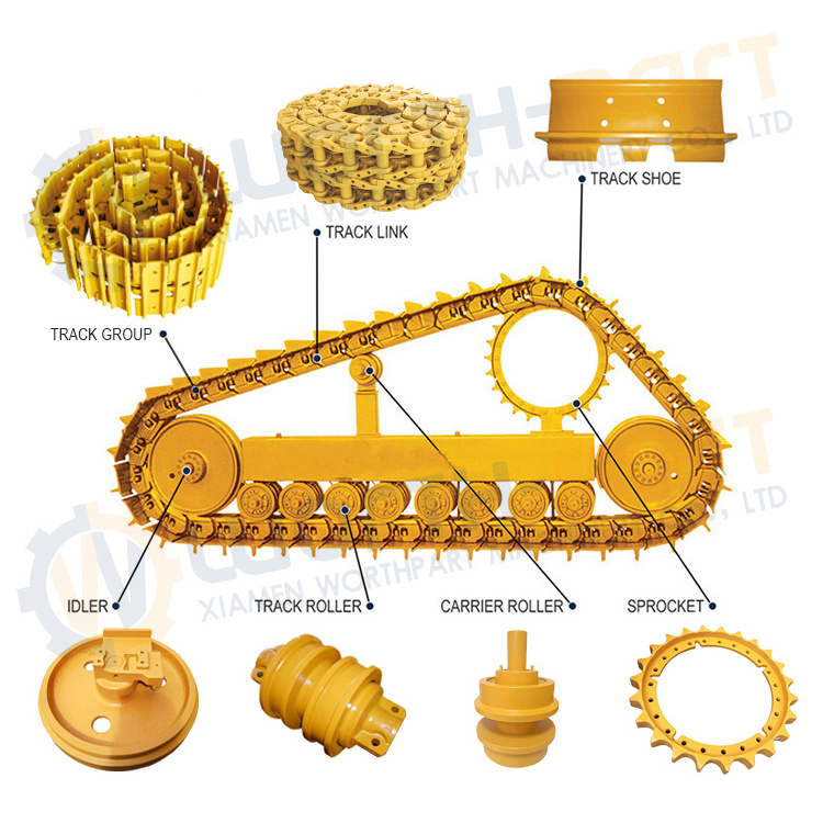 Cheap Komatsu Bulldozer Dozer D150 D355A-3 D155A D31P D50 D65 D355 D155 D375 Track Roller For Komatsu D65 D20 D85 D31 D30 D165