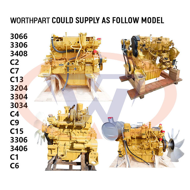 C6.4 Engine S4K S6K C1 C2 C4 C6 C7 C9 C11 C13 C15 C18 3066 3204 3306 3406 C6.4 Engine Assembly For Excavator Part