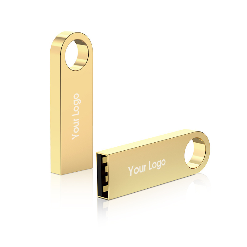 secure rose gold  usb 2.0 32gb 64gb 128gb memory flash stick pen drive with san disk