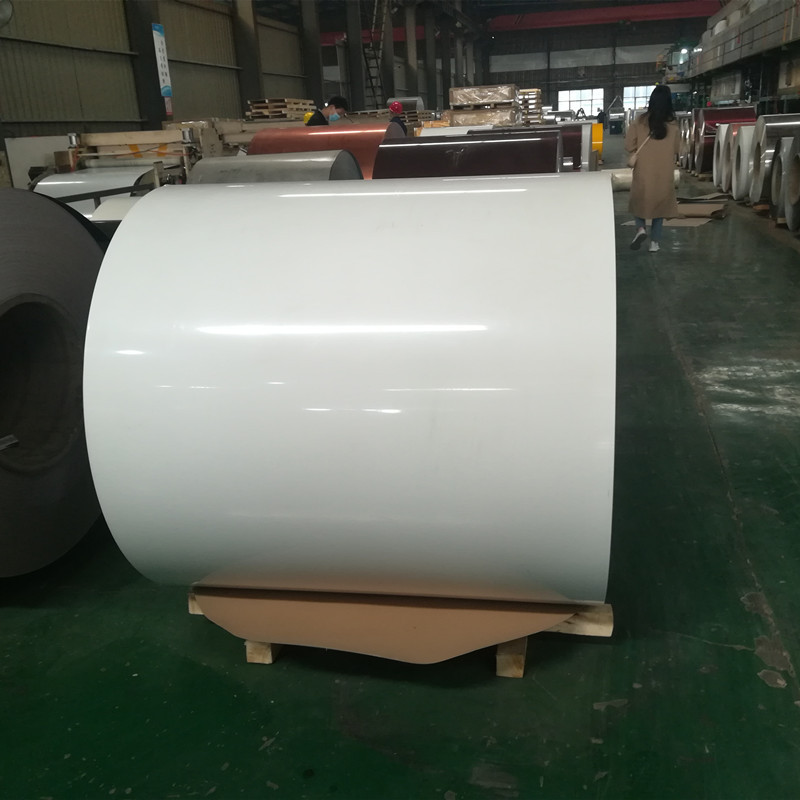 paint powder coated aluminium/color coated aluminum coil pvdf coating pe painting 3003 h14/metallic coated aluminum coil