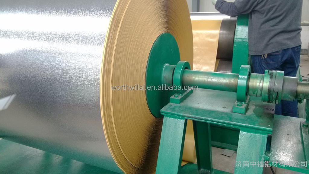 Aluminium Coil with PKMB (Poly Kraft Paper Moisture Barrier) worthwill brand 3003 h14 aluminum coil for exterior building