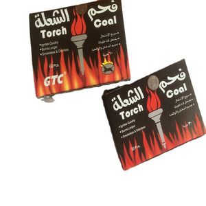 Saudi Arabia Torch Coal Incense Charcoal Shisha Coal 60pcs and 30pcs