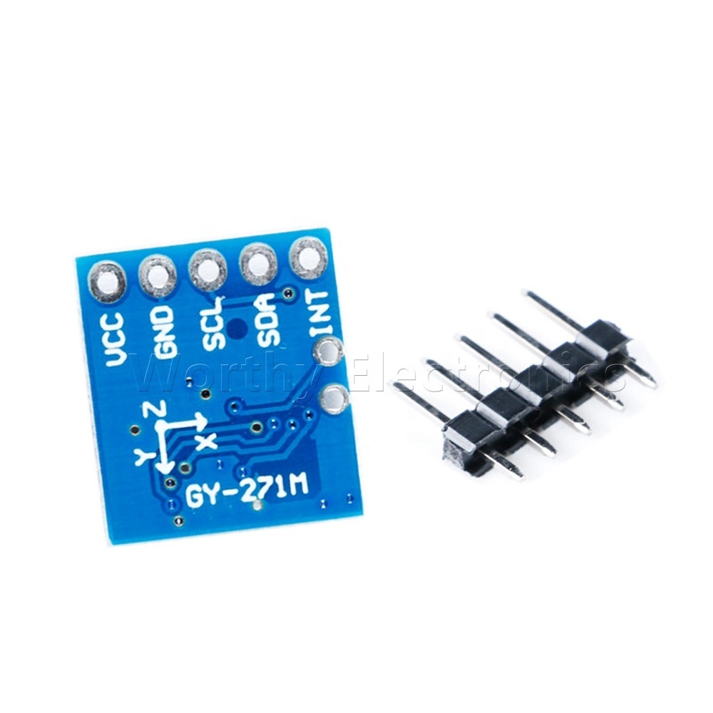 Electronic compass compass three-axis magnetic field replaces the original HMC5883L HMC5983 GY-271M sensor module