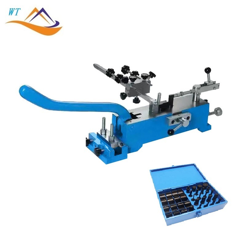 4 in 1 Precision Label Die Manual Steel Rule Blade Bending Machine With Bending Bridge Lipping Cutting