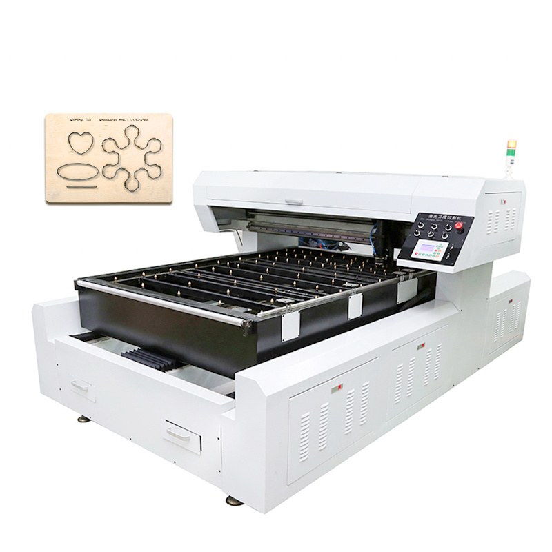 WT-LC 1218 400W 600W Plywood Die Board Laser Cutting Machine For Laser Die Making