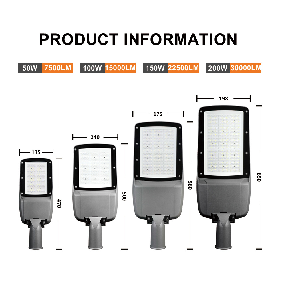 New Product Led Modul Outdoor 100W 200W Quality 300 Watt At Least 120 Motion Sensor Zhongshan Lighting 200-240 W Street Light