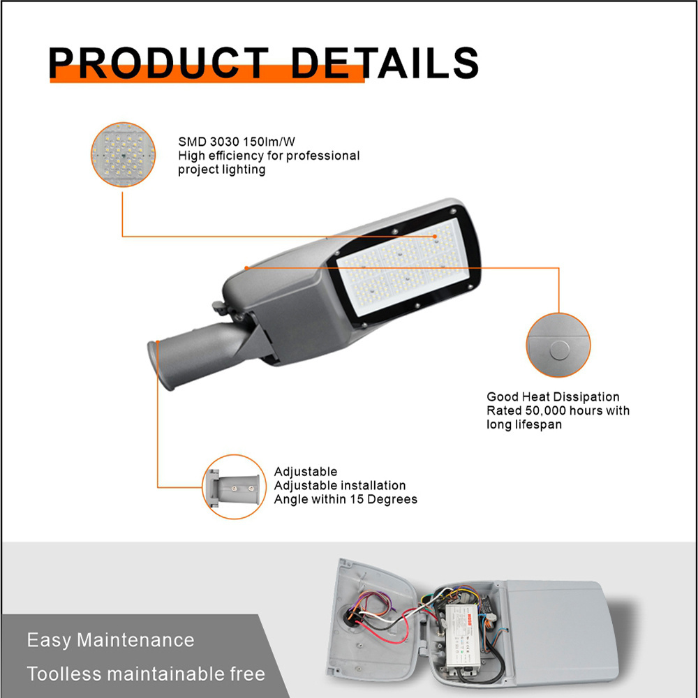 New Product Led Modul Outdoor 100W 200W Quality 300 Watt At Least 120 Motion Sensor Zhongshan Lighting 200-240 W Street Light