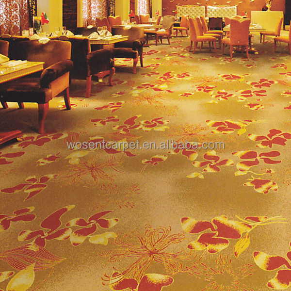 Axminster Carpet Custom Pattern Wool and Nylon Carpet