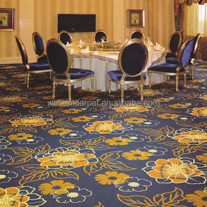 Axminster Carpet Custom Pattern Wool and Nylon Carpet