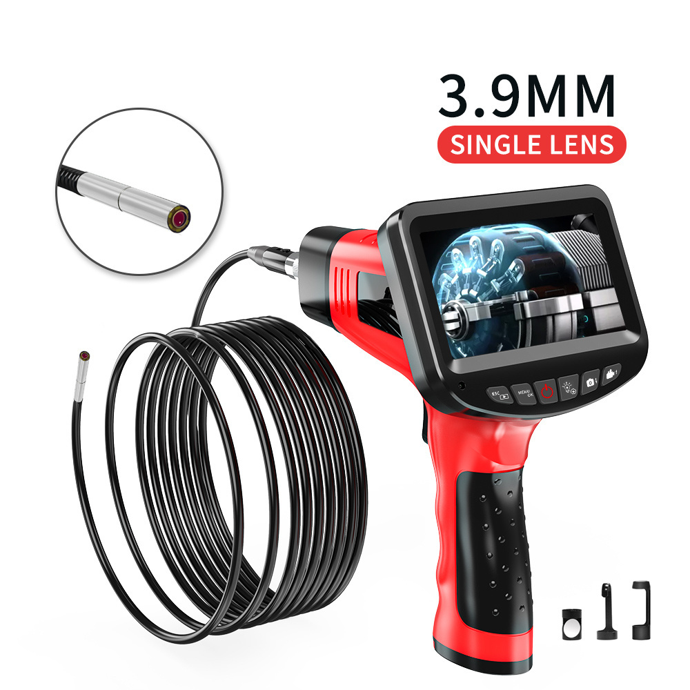 Flexible Video Borescope Industrial Hd Mini  Portable Medical Module dual automobile engine Endoscope pipe Inspection Camera