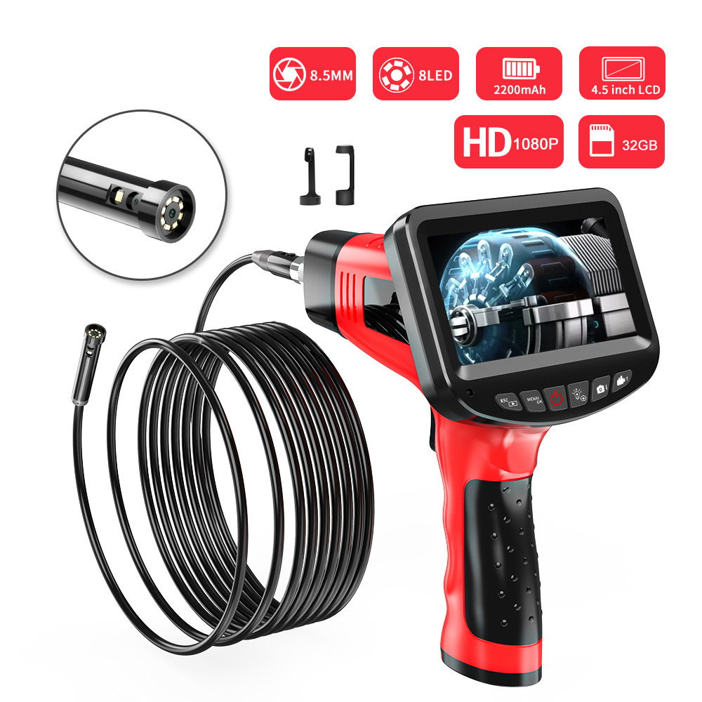 Flexible Video Borescope Industrial Hd Mini  Portable Medical Module dual automobile engine Endoscope pipe Inspection Camera