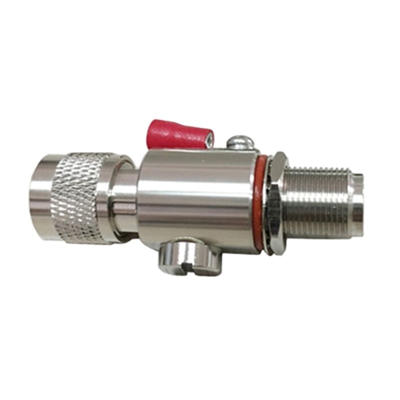 6ghz Coaxial Surge Arrester N Type  N Male To N Female Bulkhead Protector Protection Arrester Device