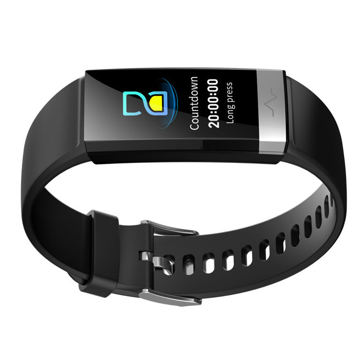 V19 ECG PPG smart watch  with blood pressure and heart rate smart bracelet OEM bt 4.0 smart watch bracelet CE ROHS