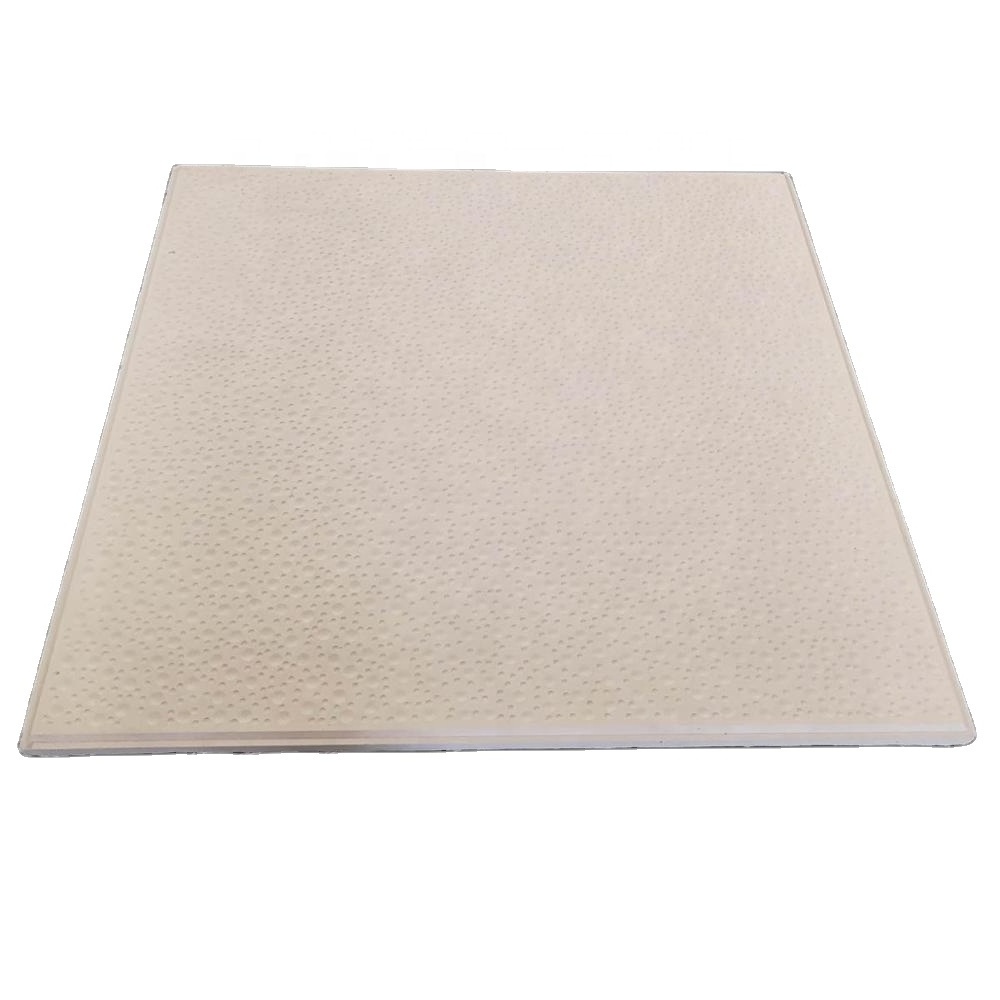 Pop Interior Pure White  Fireproof Moisture-proof Decorative Gypsum Ceiling Tile