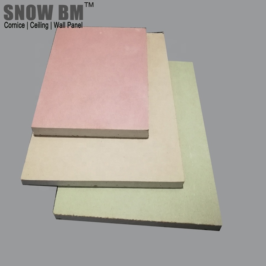 SNOW BM 4'*8' Size 1220x2440x9mm Gesso drywall board