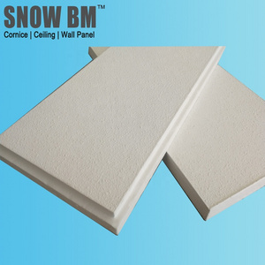 square edage white acoustic ceiling tile /fiberglass ceiling baffle used in cinema