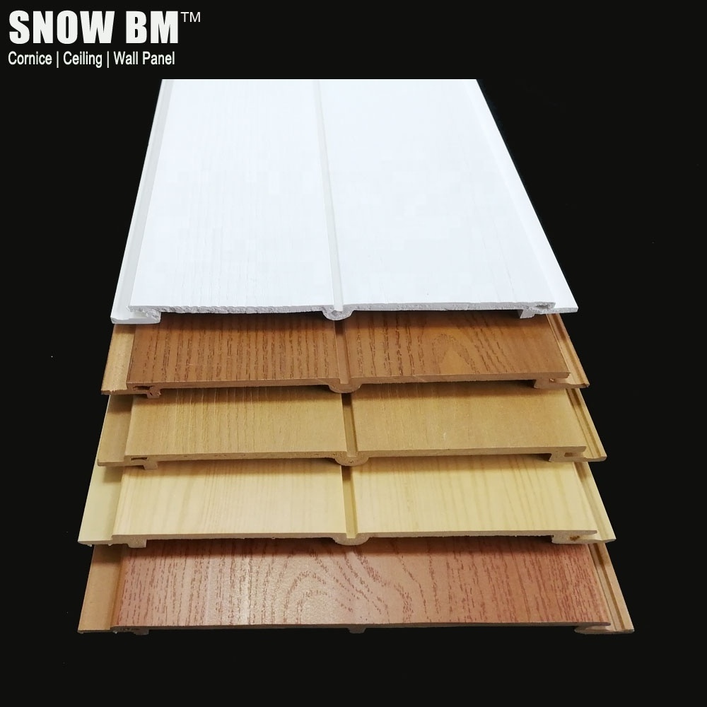 Modern desgin plastic wall panel/ Wood Wall Panel Moisture proof WPC Ceiling Panel