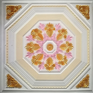 2*2 Square Ceiling Tile Shape and GRG colorful fiberglass reinforced gypsum ceiling