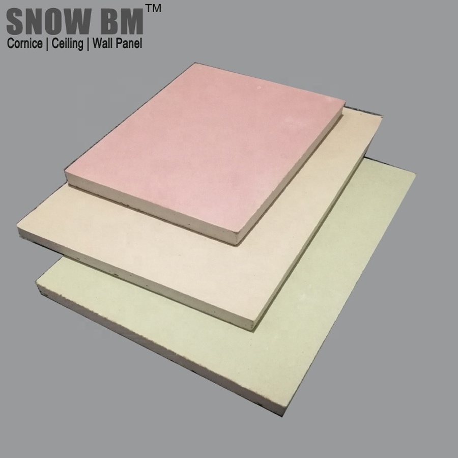 SNOW BM 4'*8' Size 1220x2440x9mm Gesso drywall board