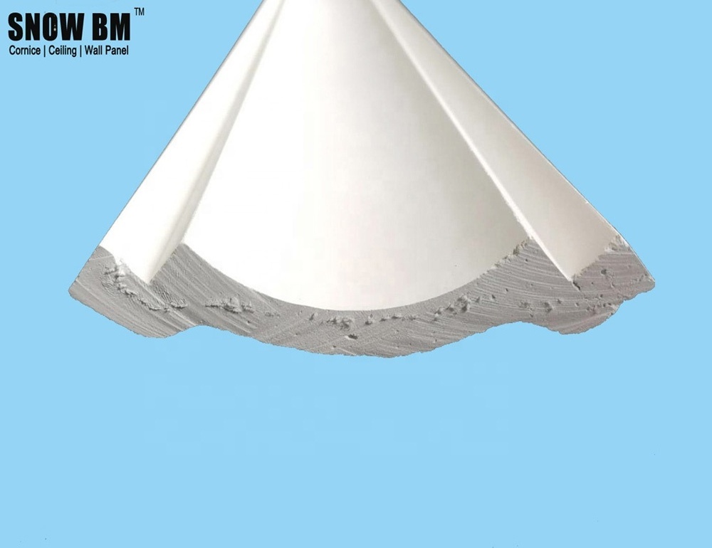 Pop Fiberglass Reinforced  Gypsum Cornice Molding for africa market