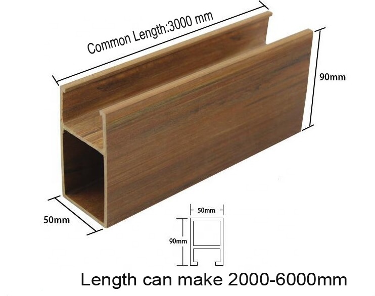 SNOW BM Wood Design WPC  acoustic suspended Ceiling WPC indoor linear ceiling for terrace and lobby